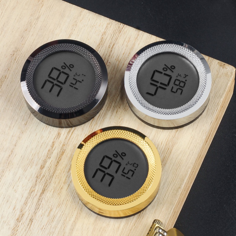 Digital Hygrometer Probe - Mini Termoigrometro Digitale per Sigari, Misuratore