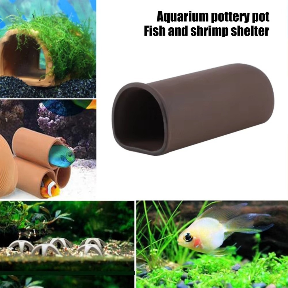 Hide Cave Ceramic - Giocare allevamento Spawning Acquario Grotta di