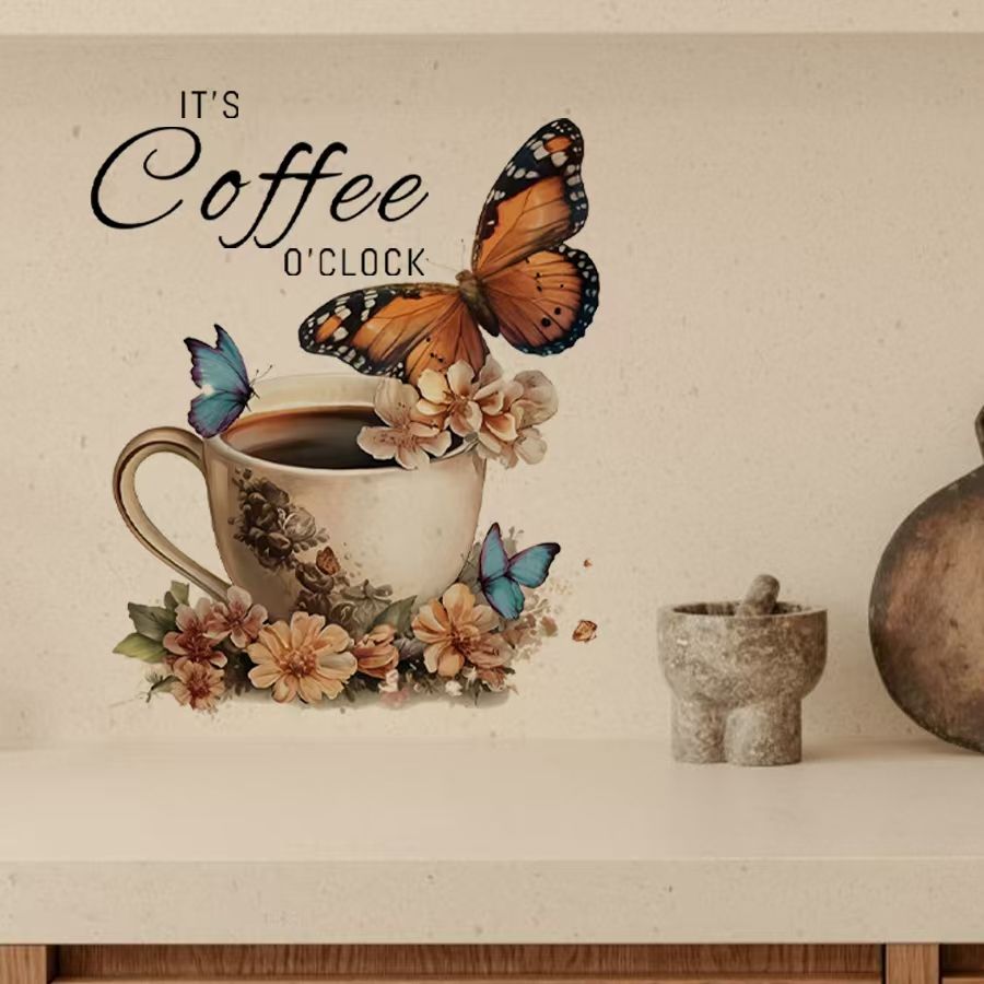 Pvc Panel Background - Adesivi creativi in PVC IT's Coffee