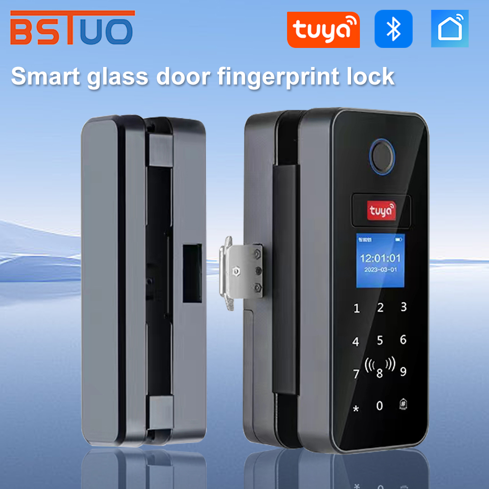 Glass Door Hinge - Serratura per porta in vetro intelligente