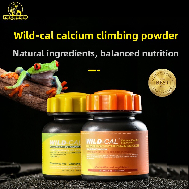 Calcium Powder Reptile - TOGOZOO WILDCAL Polvere di calcio per