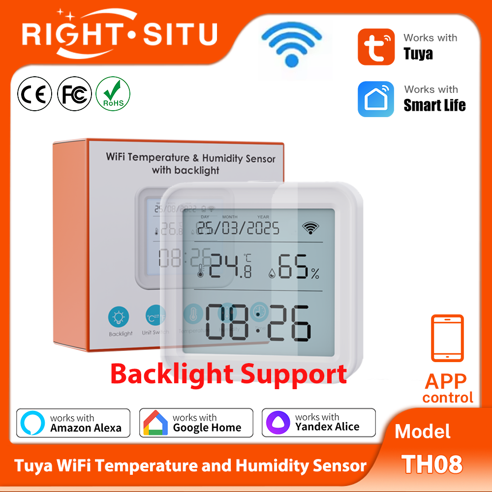 Digital Hygrometer Probe - Sensore di temperatura e umidità Tuya