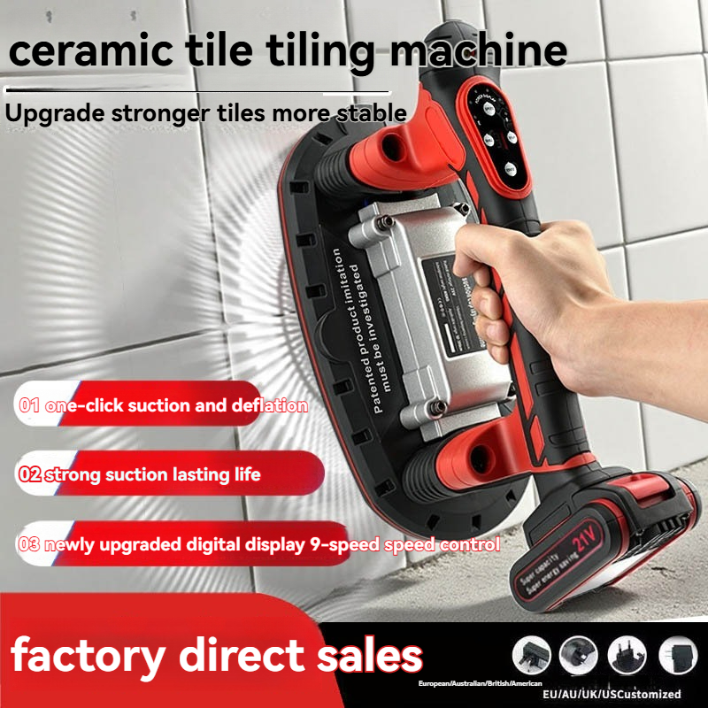 Ceramic Tile Floor - Macchina Livellatrice per Piastrelle a Batteria