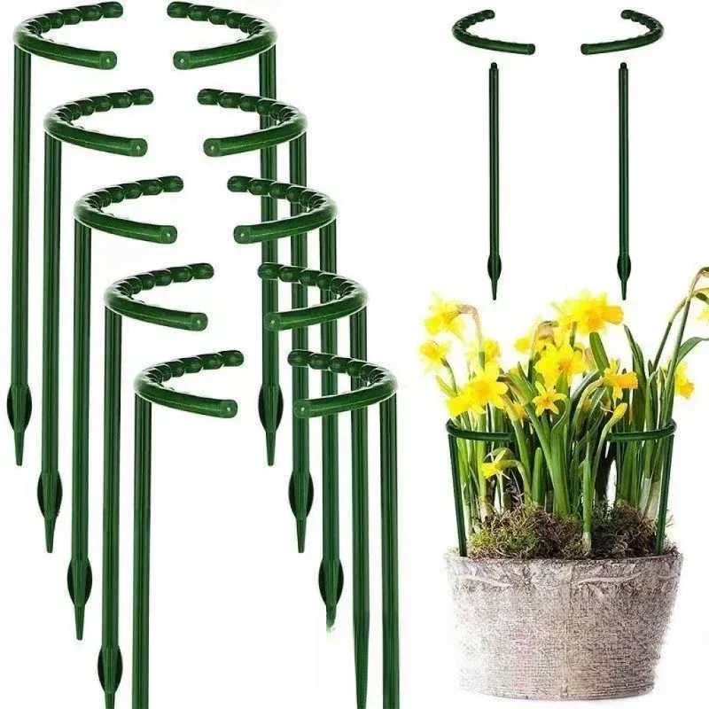 Vine Climbing Plastic - Supporto per Piante, Gabbia Semicircolare per