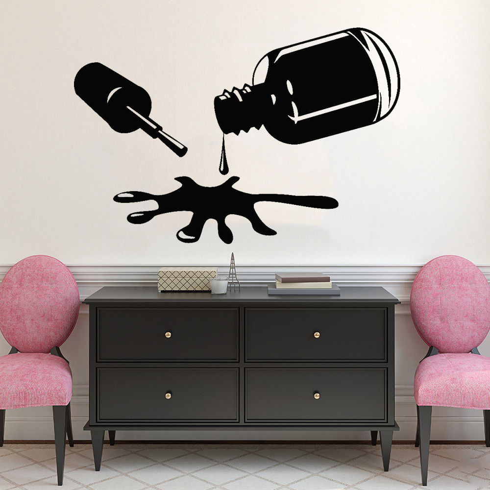 Pvc Panel Background - Unghie smalto adesivi murali accessori arredamento
