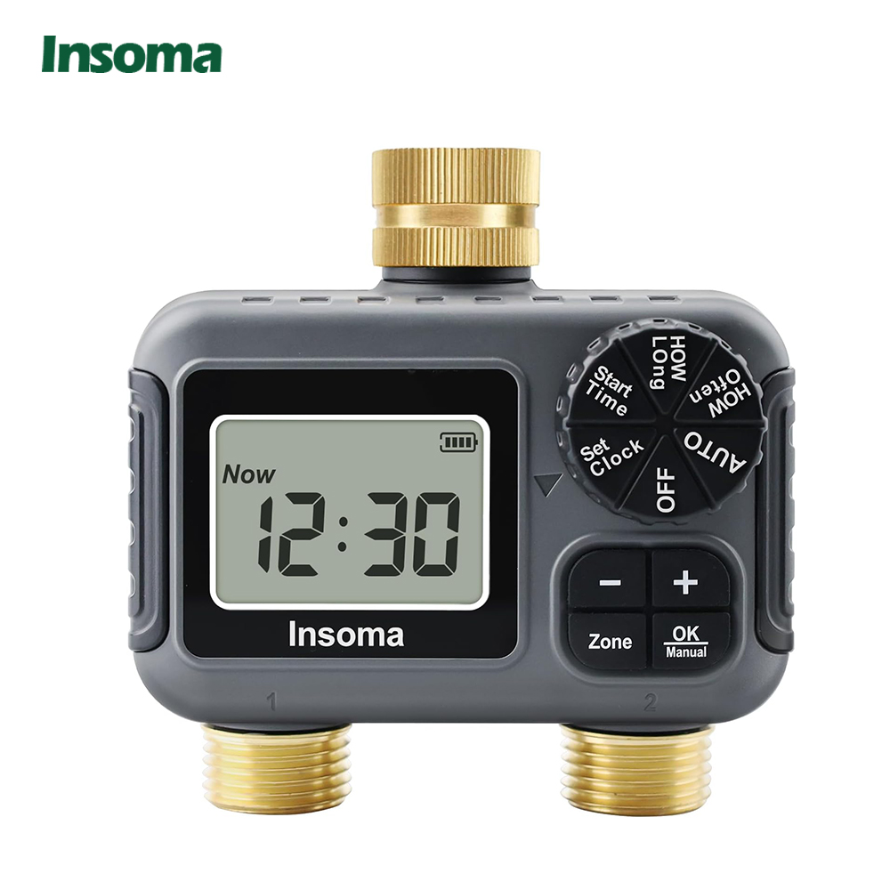 Timer Dual Outlet - Insoma Sistema di irrigazione intelligente per
