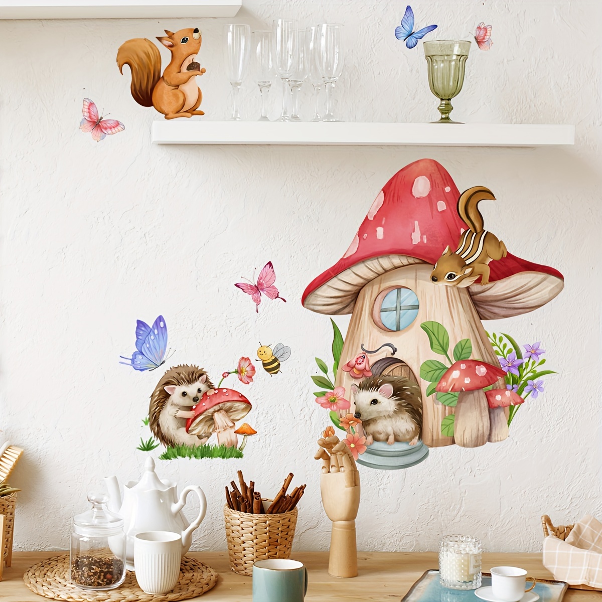 Pvc Panel Background - 1 Pezzo di Adesivo Murale Universale