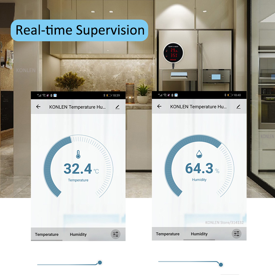 Tuya WIFI Sensore di umidità d - Digital Hygrometer Probe recensione e prezzo
