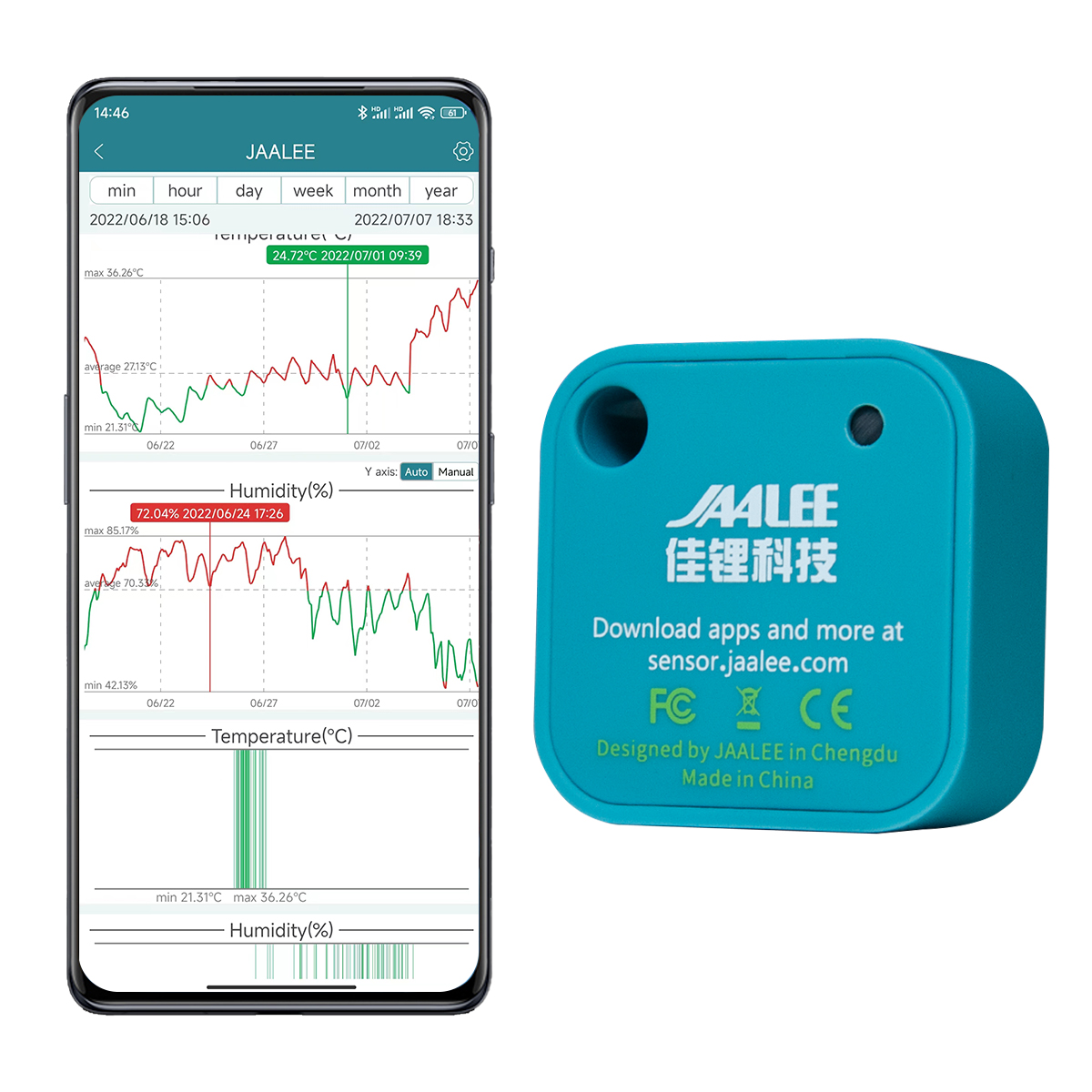 jaalee JHT Sensore di temperat - Digital Hygrometer Probe recensione e prezzo