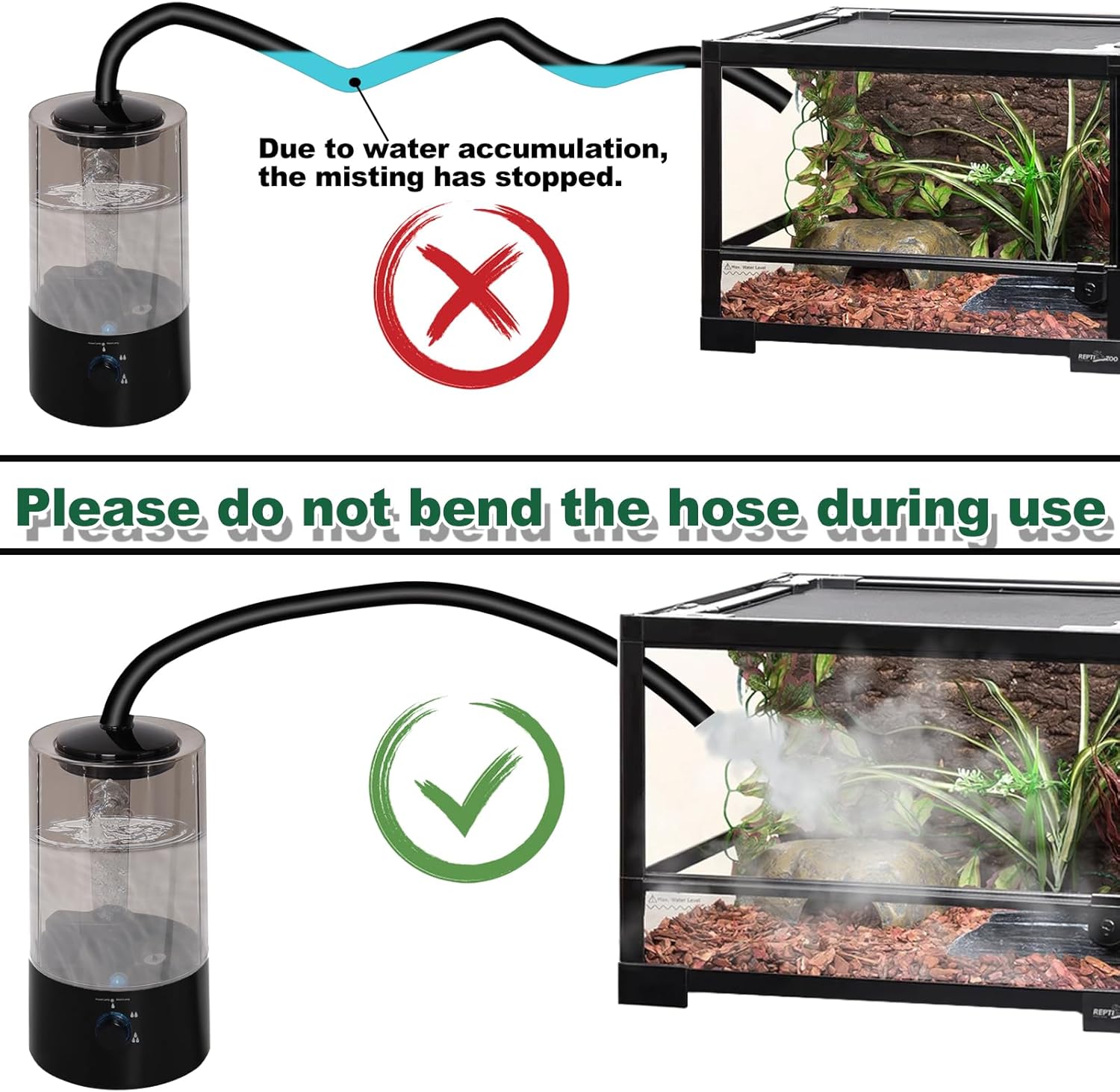 Umidificatore per rettili, neb - Terrarium Fogger Ultrasonic recensione e prezzo