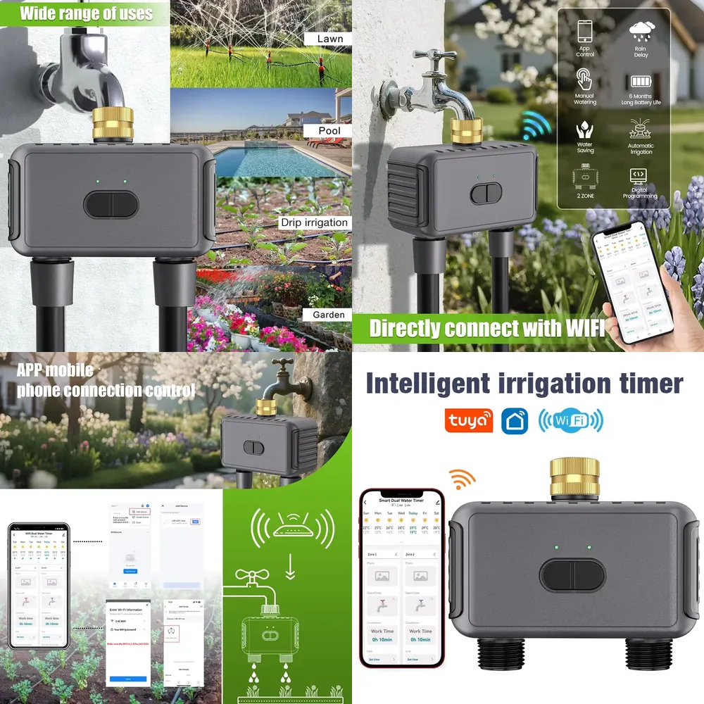 Timer per Irrigazione WAP01 co - Timer Dual Outlet recensione e prezzo