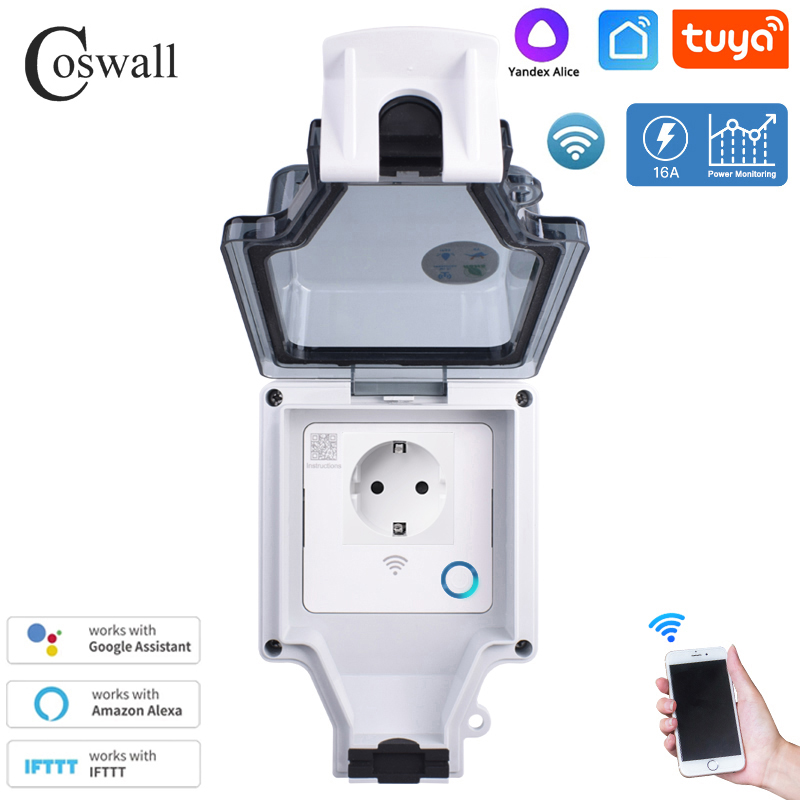Coswall Tuya Wifi Yandex Alice - Timer Dual Outlet recensione e prezzo