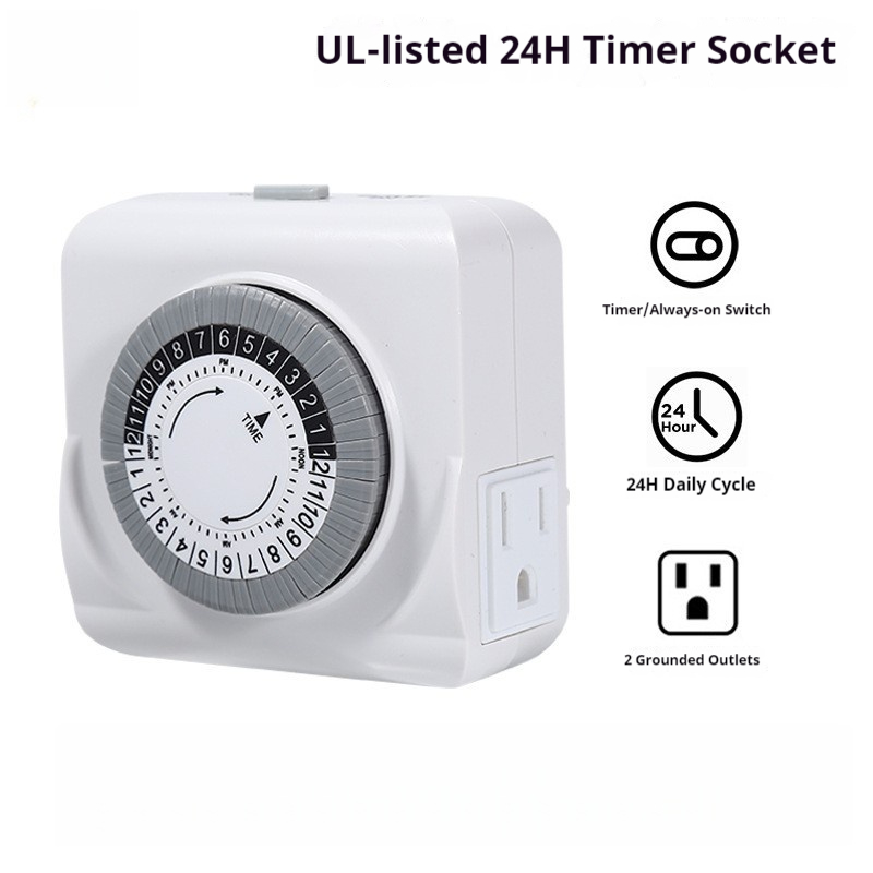 Presa di temporizzazione mecca - Timer Dual Outlet recensione e prezzo