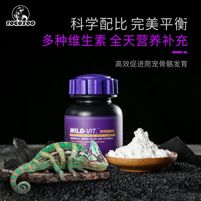 TOGOZOO WILD-VIT Polvere di ca - Calcium Powder Reptile recensione e prezzo