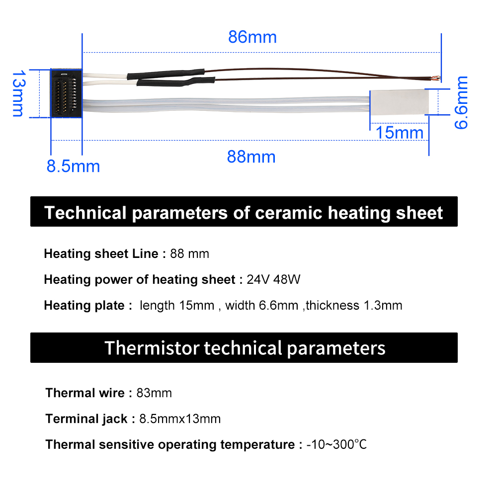Per Bambu Lab Hotend V2.0 V3.0 - Ceramic Heat Emitter recensione e prezzo