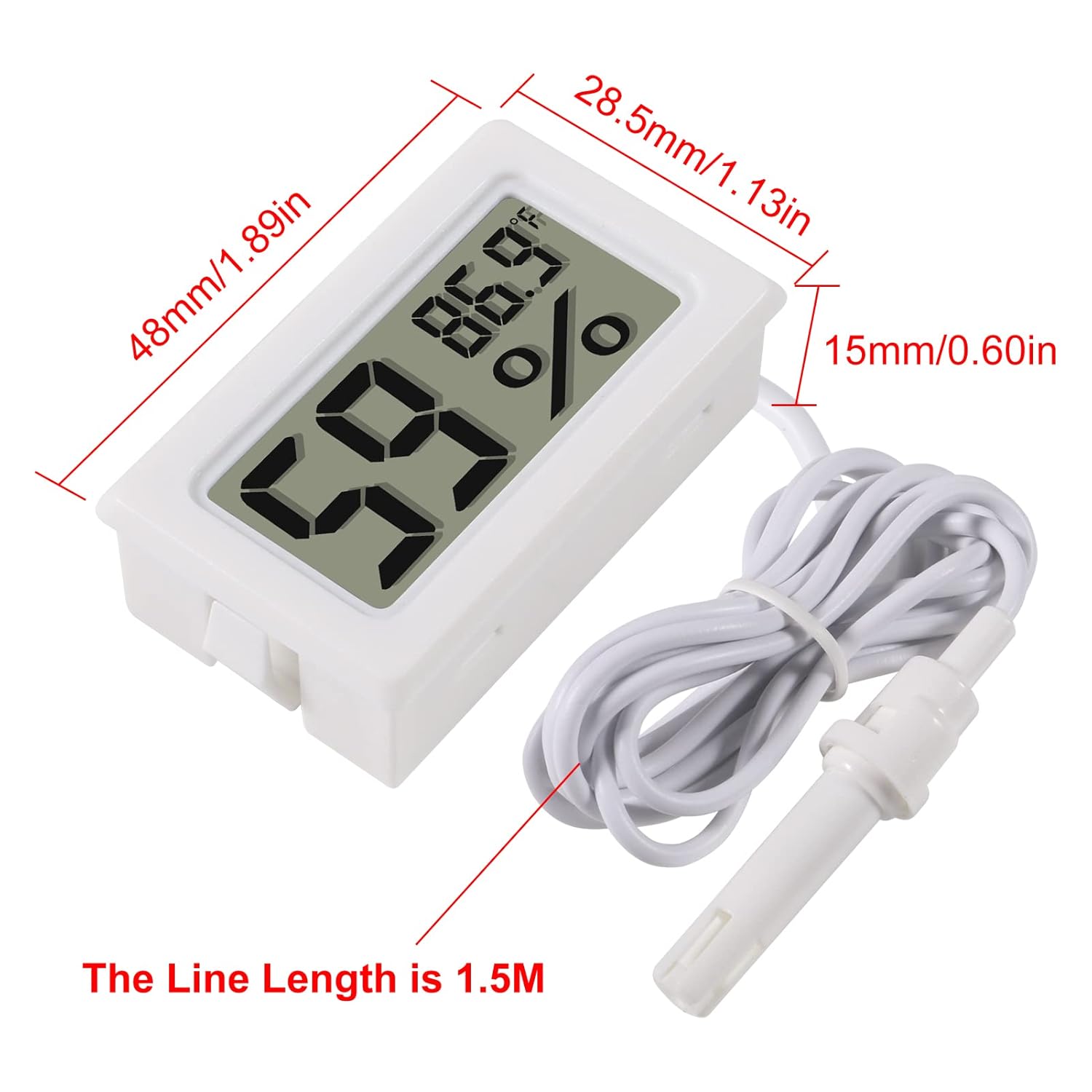 2 pz Mini Igrometro Digitale T - Digital Hygrometer Probe recensione e prezzo