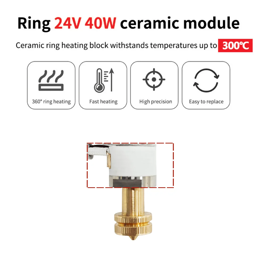 Per E3D Revo Hotend Kit V6 Rad - Ceramic Heat Emitter recensione e prezzo
